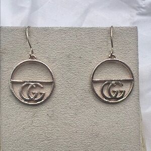 Elegant Rose Gold CG Earrings